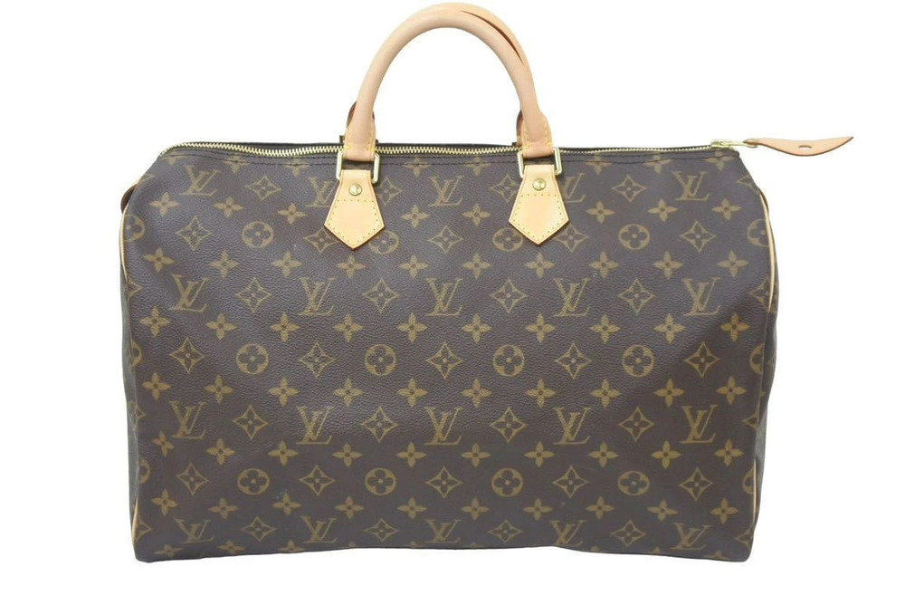 Louis Vuitton Speedy Handbag Monogram Brown